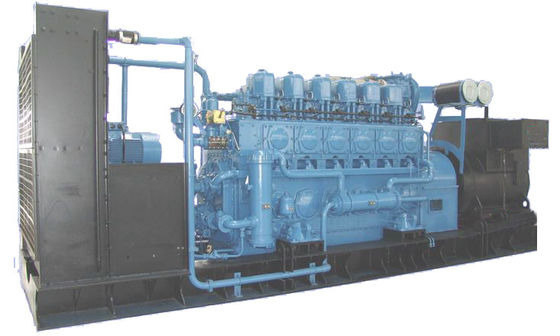 شراء 6300V/10500V مجموعة مولد غاز ثلاثي المراحل البدء الكهربائي / البدء الجوي online manufacture