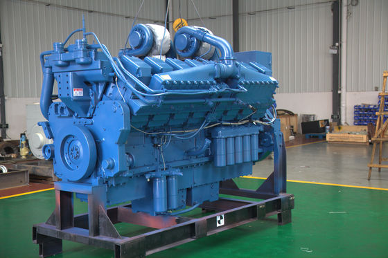 شراء 1000-2000 كيلوواط مجموعة مولد الديزل الثقيل 400 فولت / 230 فولت online manufacture
