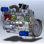 شراء 4.214L محرك محرك الديزل 1500r/min online manufacture
