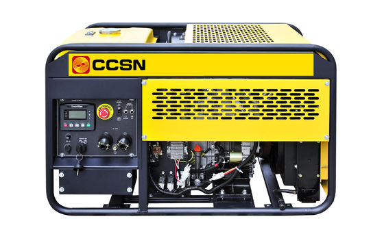 مولد محطة توليد الكهرباء الخفيف الوزن المحمول 3000r/min سرعة اسمية 12VDC طريقة بدء التشغيل