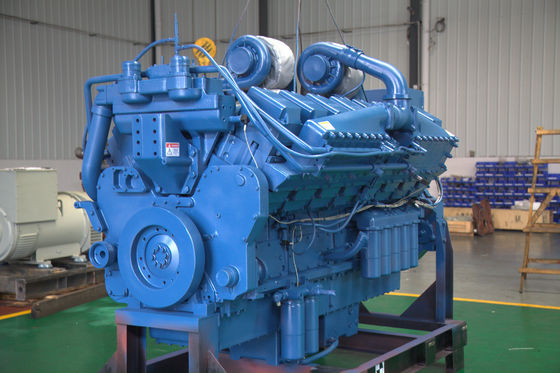 1000-2000KW محرك الديزل مولد الكهرباء مجموعة 1500rpm