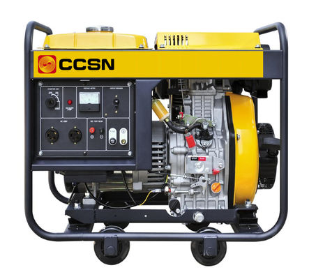 3000r / min السرعة المسجلة مولد صناعي مجموعة 380v 10kw حل طاقة صغيرة