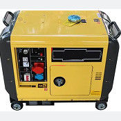 5kw-35kw محرك الديزل مولد صامت مجموعة 720 × 492 × 655mm