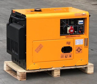CCSN 10KW / 12.5KVA مولد الديزل المتحرك الصامت 220V ثلاثي المراحل 380V ضوضاء منخفضة النحاس النقي التحكم ATS